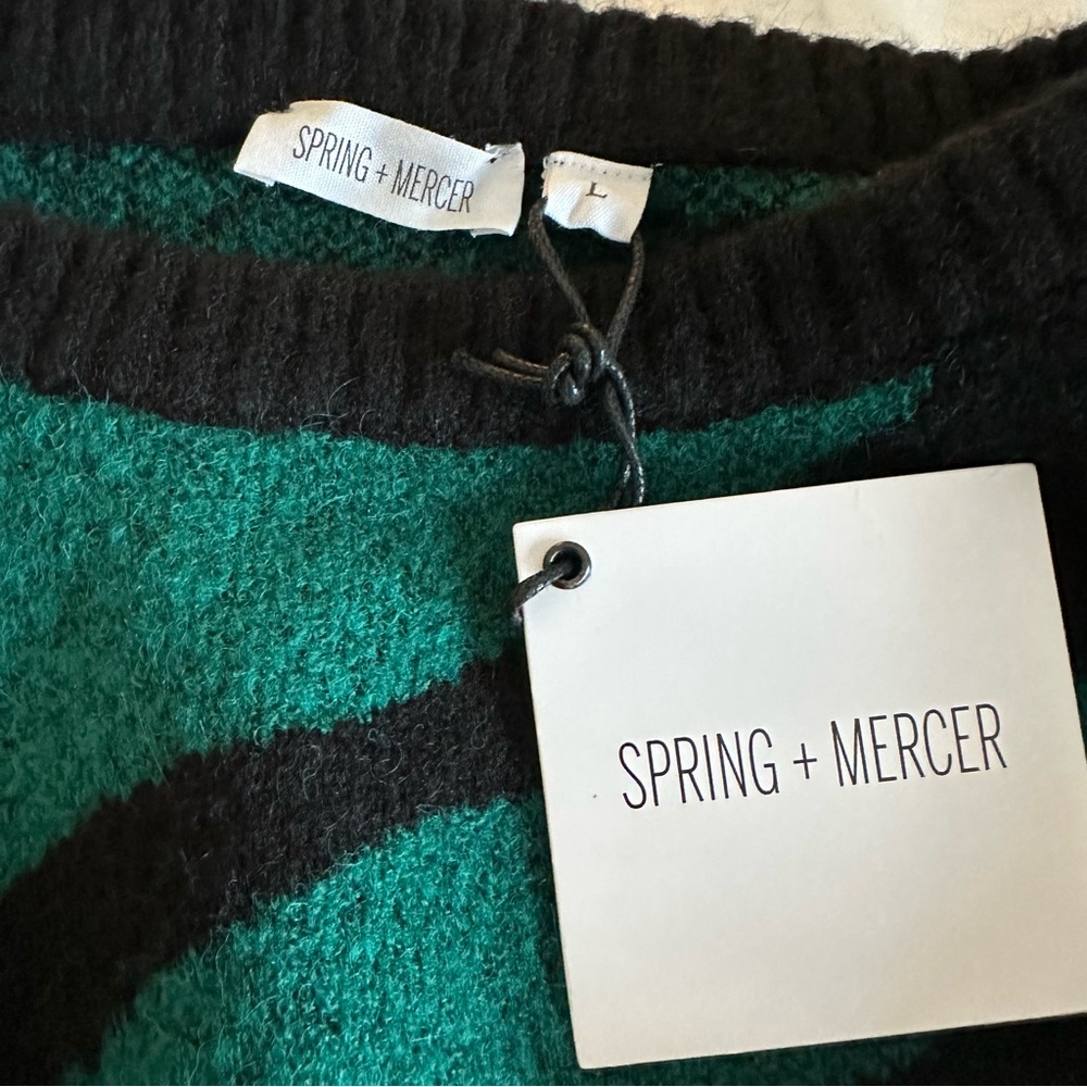 Spring + Mercer sweater